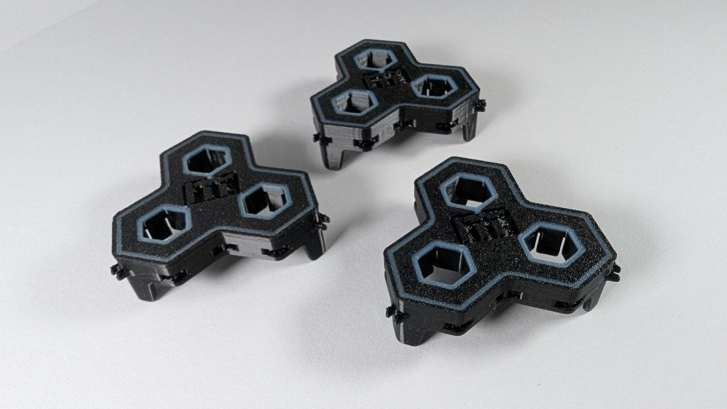3-fach Reef-Grid, Reef-Plug Gitter für Pin 13mm