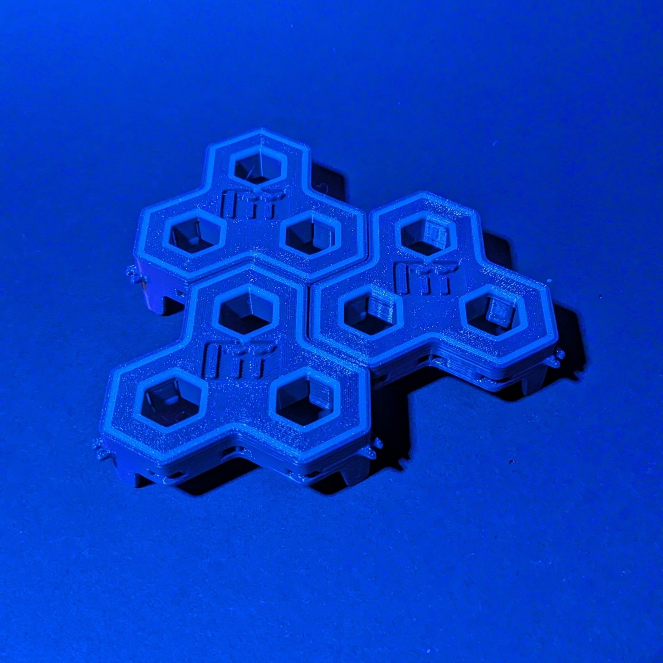 3 Stück 3-fach Reef-Grid, Gitter für Reef-Plugs Pin 13mm