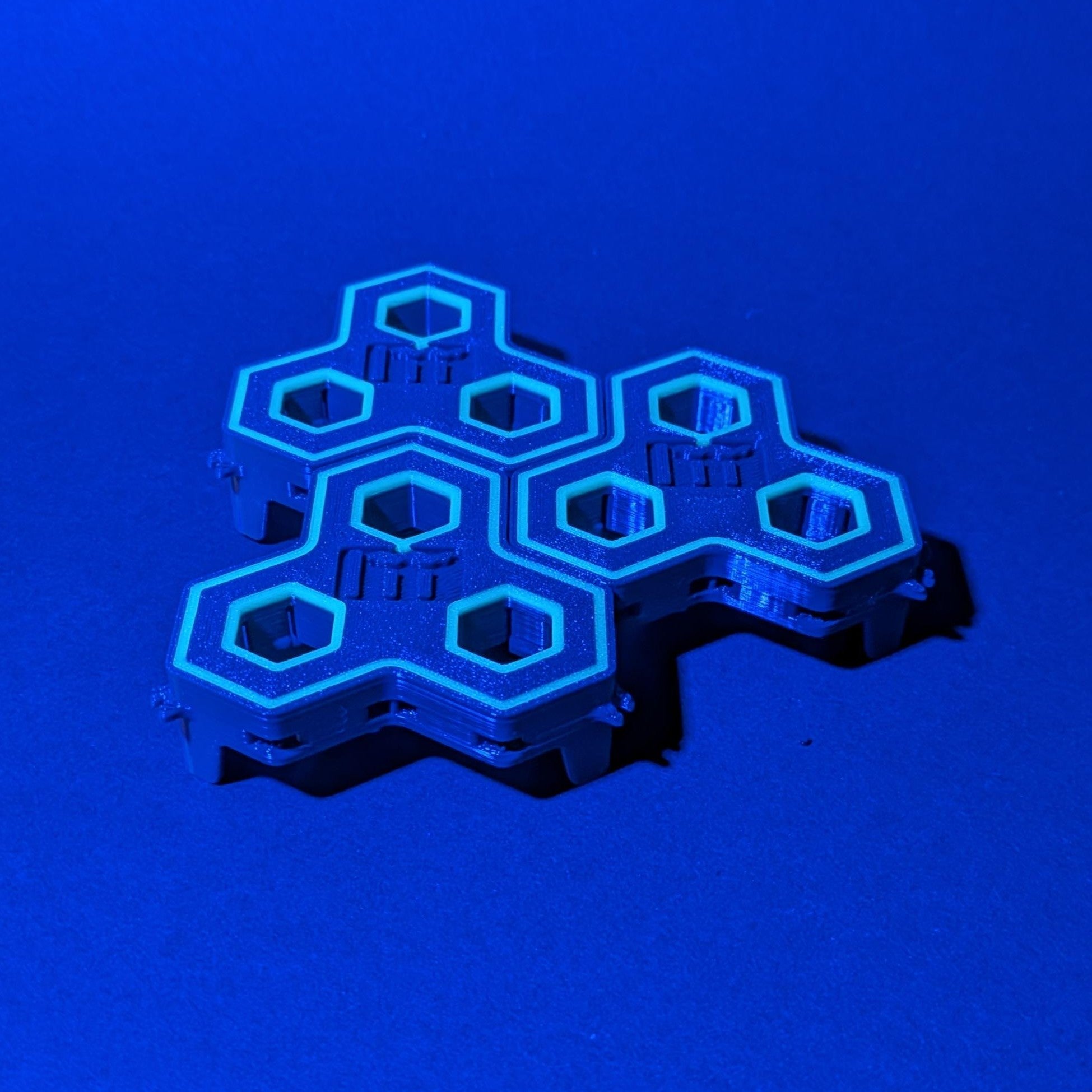 3 Stück 3-fach Reef-Grid, Gitter für Reef-Plugs Pin 13mm