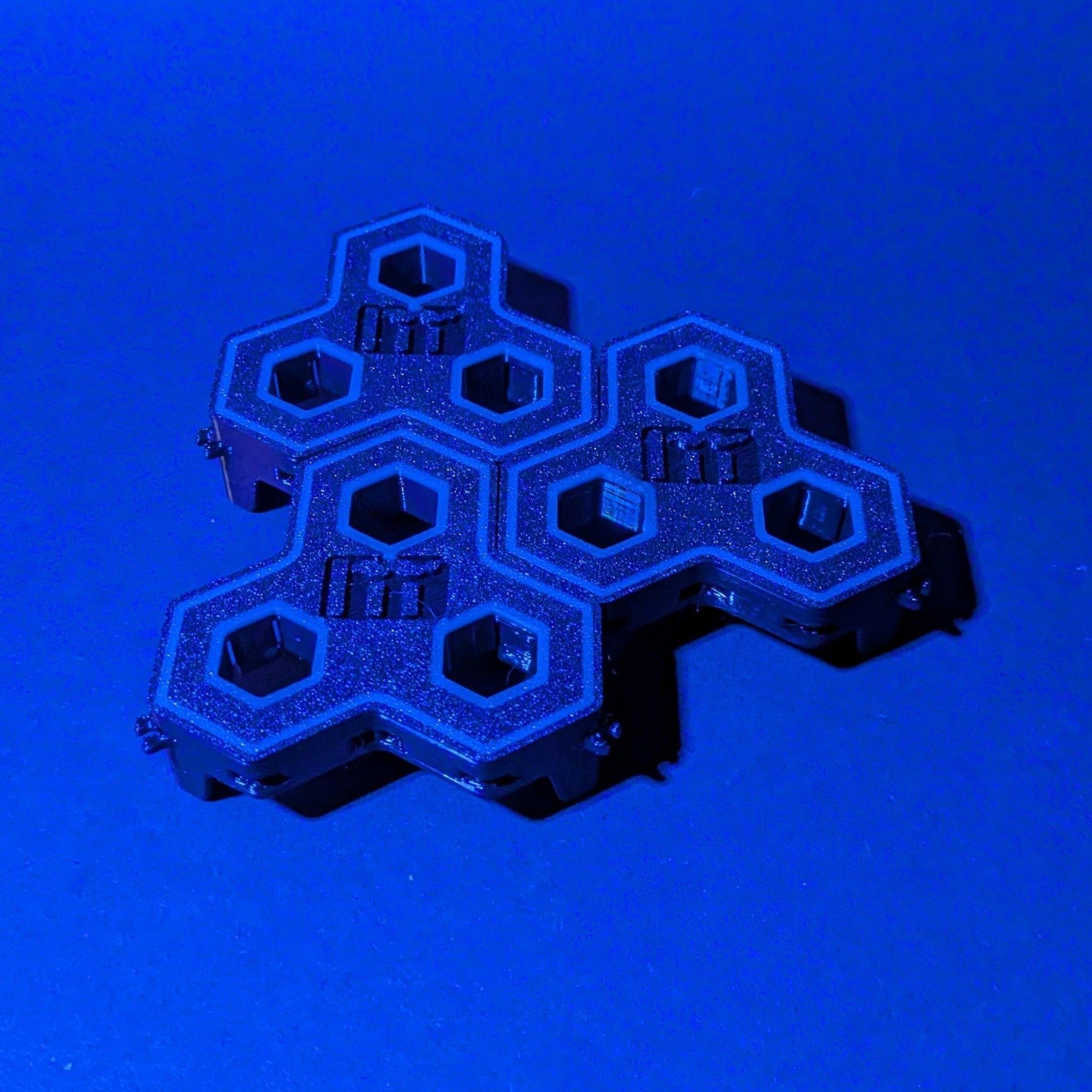 3 Stück 3-fach Reef-Grid, Gitter für Reef-Plugs Pin 13mm
