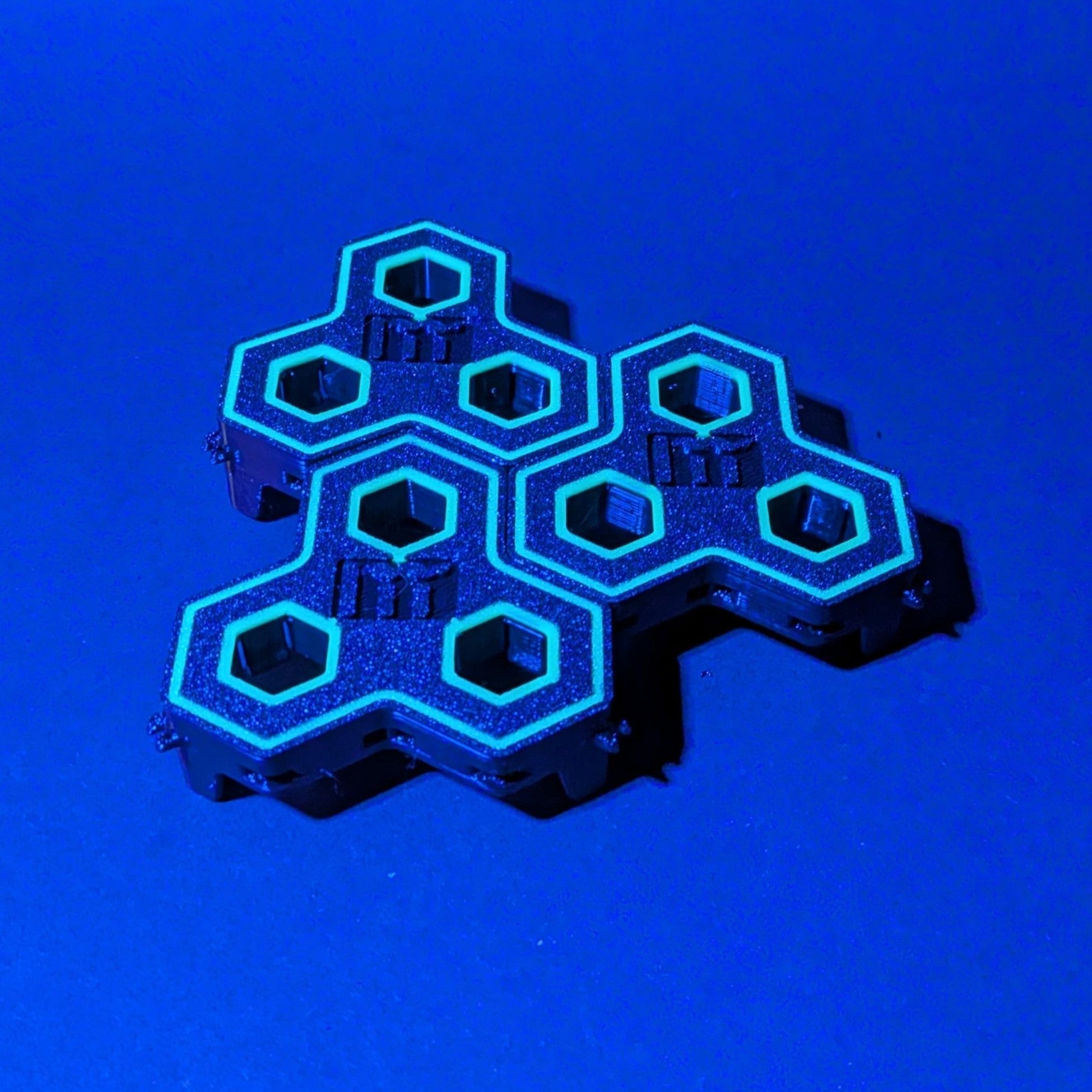 3 Stück 3-fach Reef-Grid, Gitter für Reef-Plugs Pin 13mm