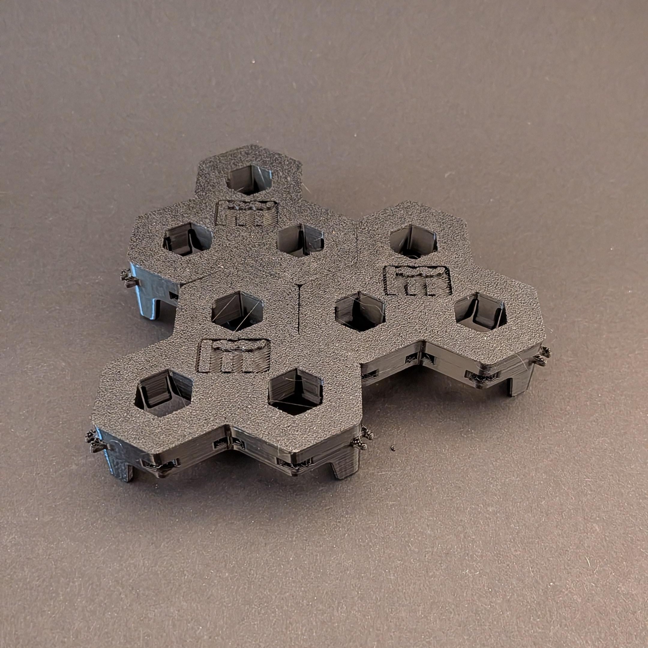 3 Stück 3-fach Reef-Grid, Gitter für Reef-Plugs Pin 13mm