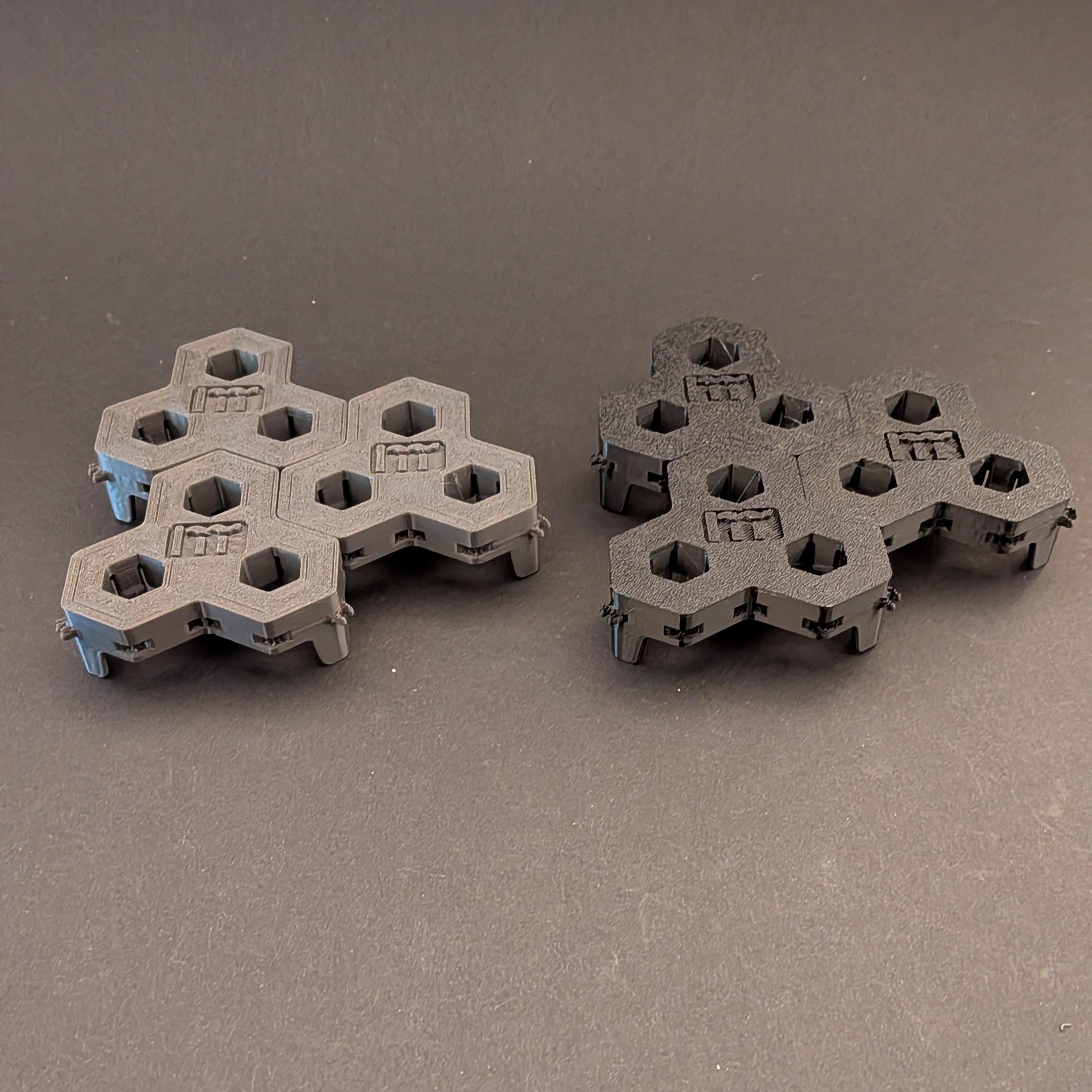 3 Stück 3-fach Reef-Grid, Gitter für Reef-Plugs Pin 13mm