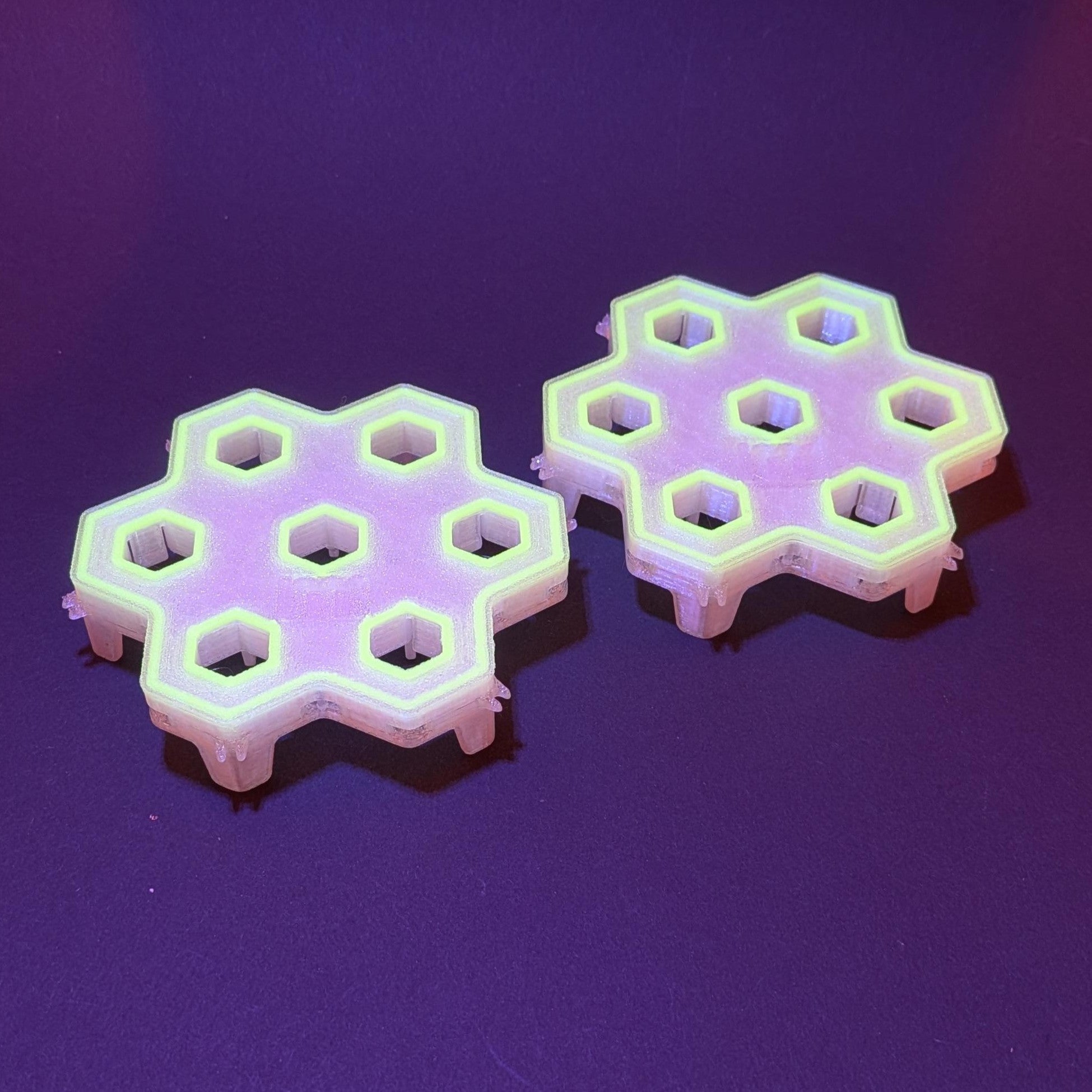 2 Stück 7-fach Reef-Grid, Gitter für Reef-Plugs Pin 13mm