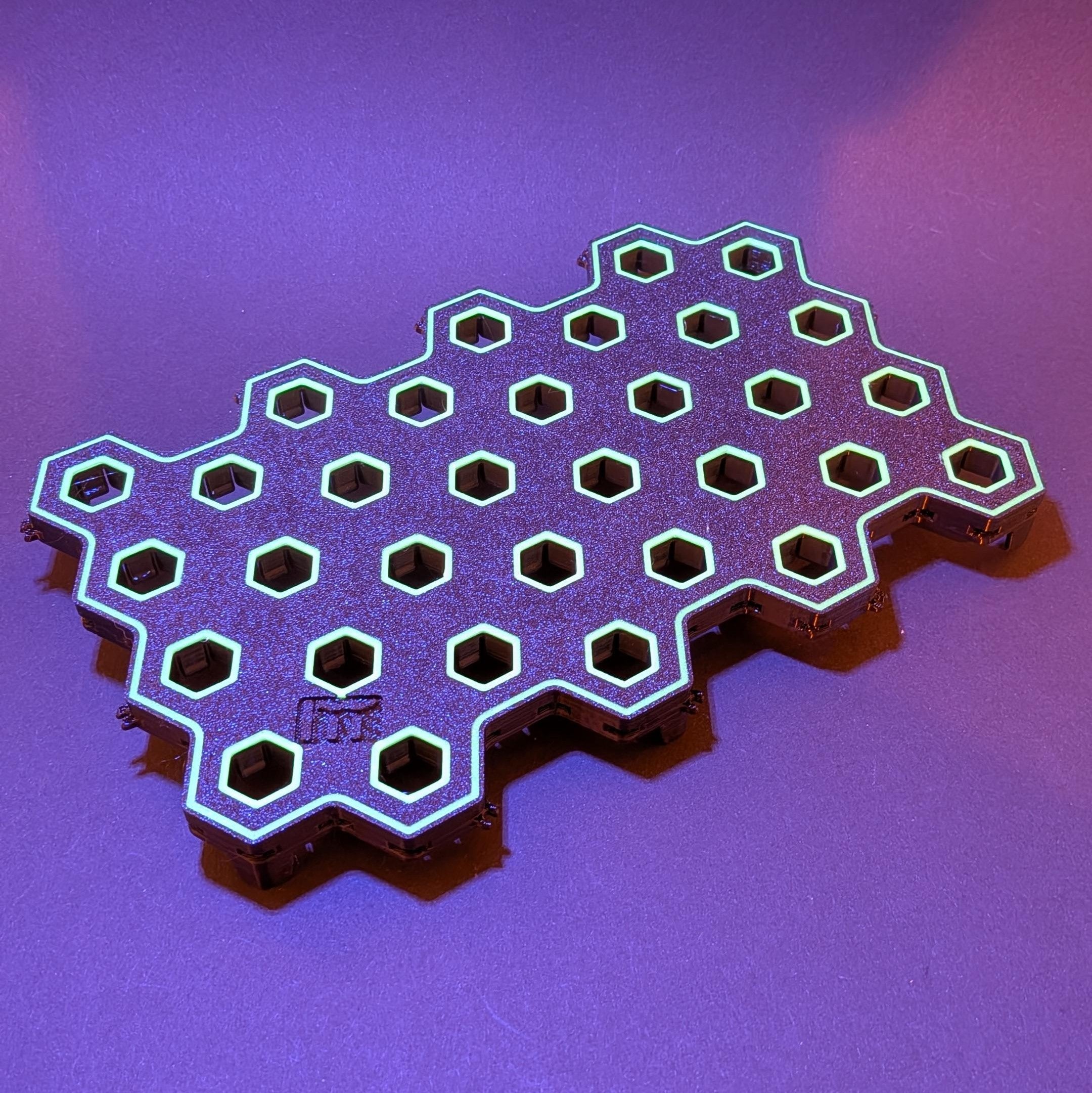 1 Stück 32-fach Reef-Grid, Gitter für Reef-Plugs Pin 13mm