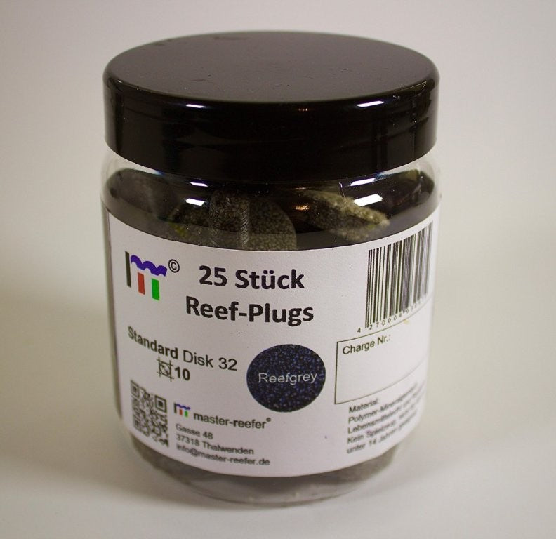 Reef-Plugs Standard 30mm // 10mm Pin