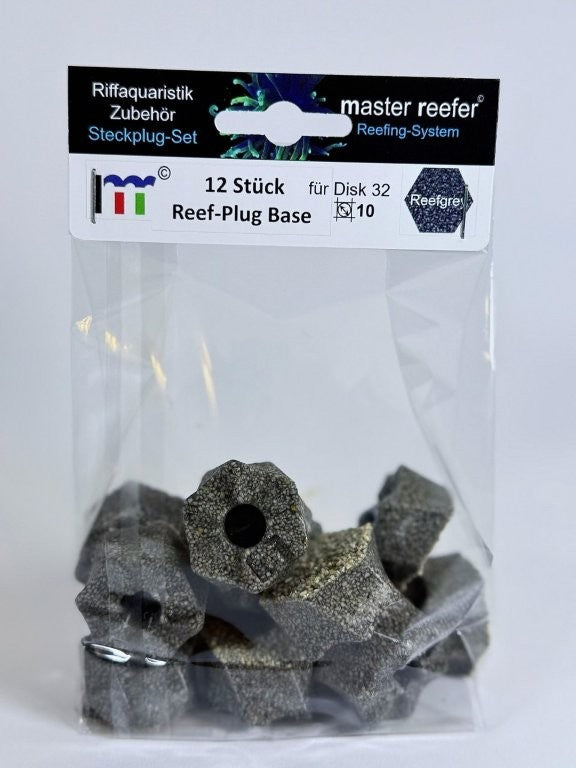 Reef-Plug Base für 10mm Pin