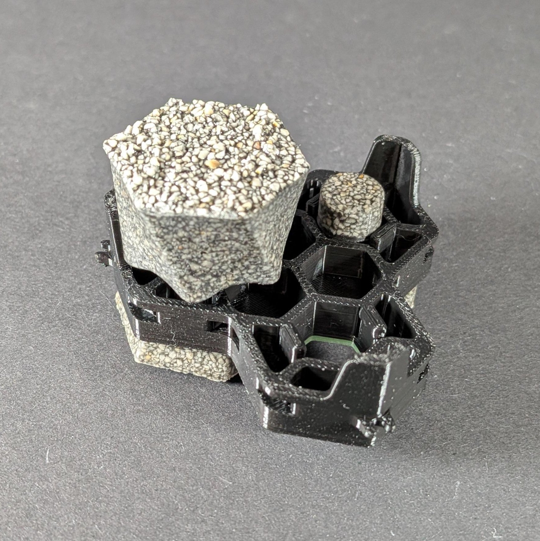 3 Stück 3-fach Reef-Grid, Gitter für Reef-Plugs Pin 13mm