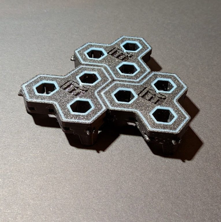 3 Stück 3-fach Reef-Grid, Gitter für Reef-Plugs Pin 13mm