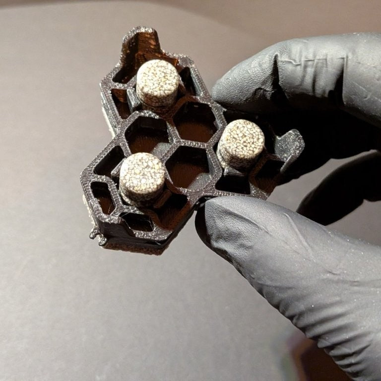 3 Stück 3-fach Reef-Grid, Gitter für Reef-Plugs Pin 13mm